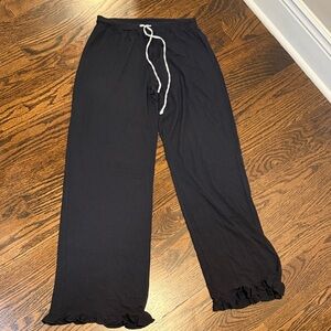 Aerie modal ruffle pajama lounge pant small
